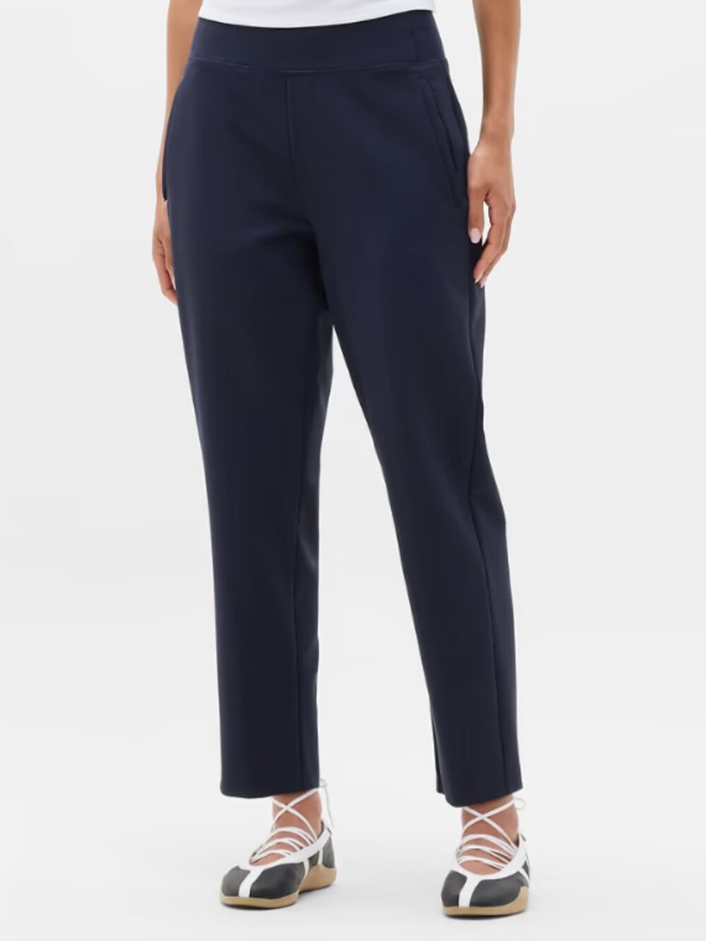 EUC LIKE NEW Athleta Endless High Rise Pant, Navy - Womens 8